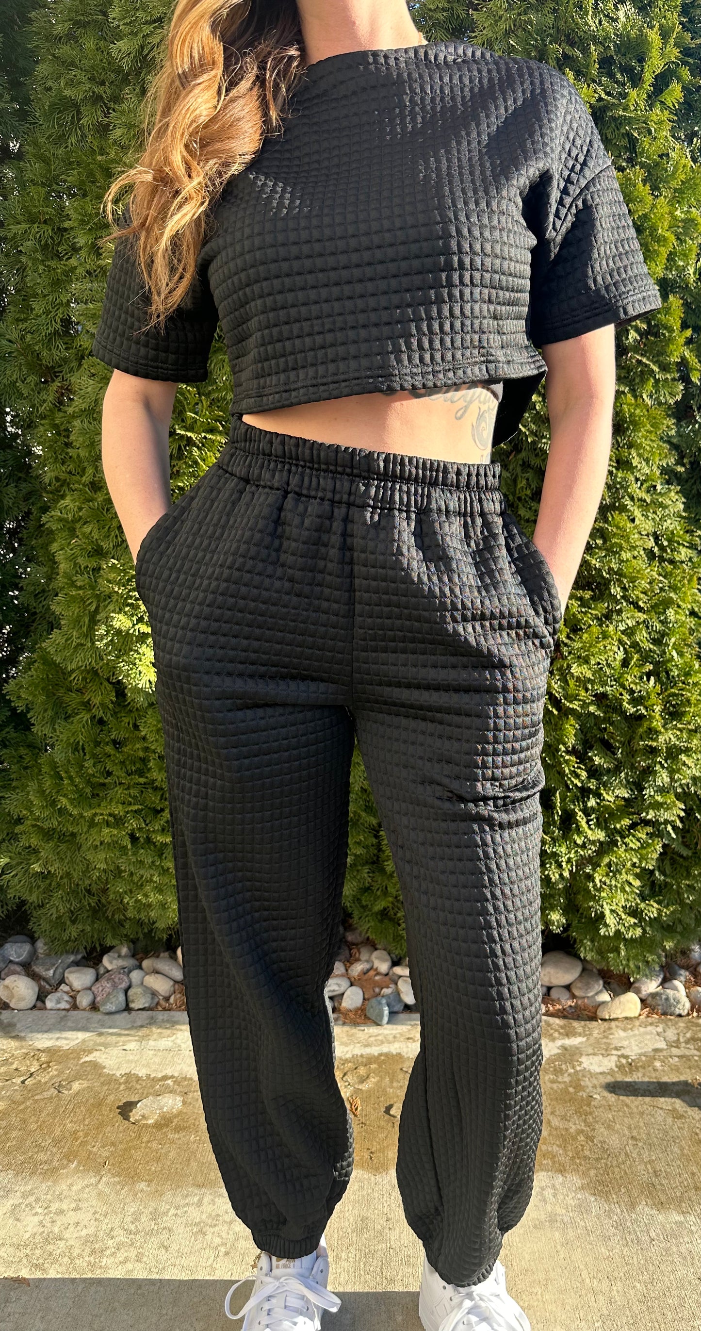 Lattice Jogger Set