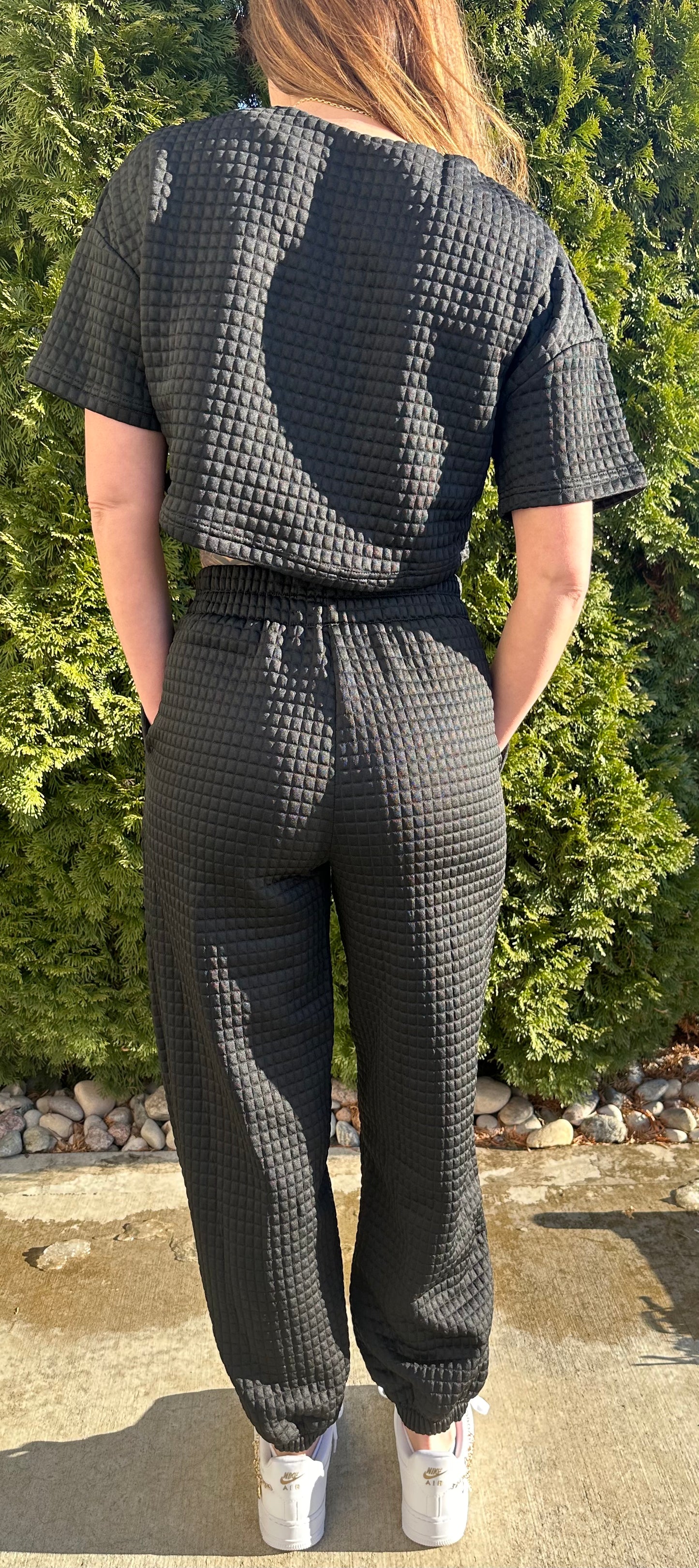 Lattice Jogger Set