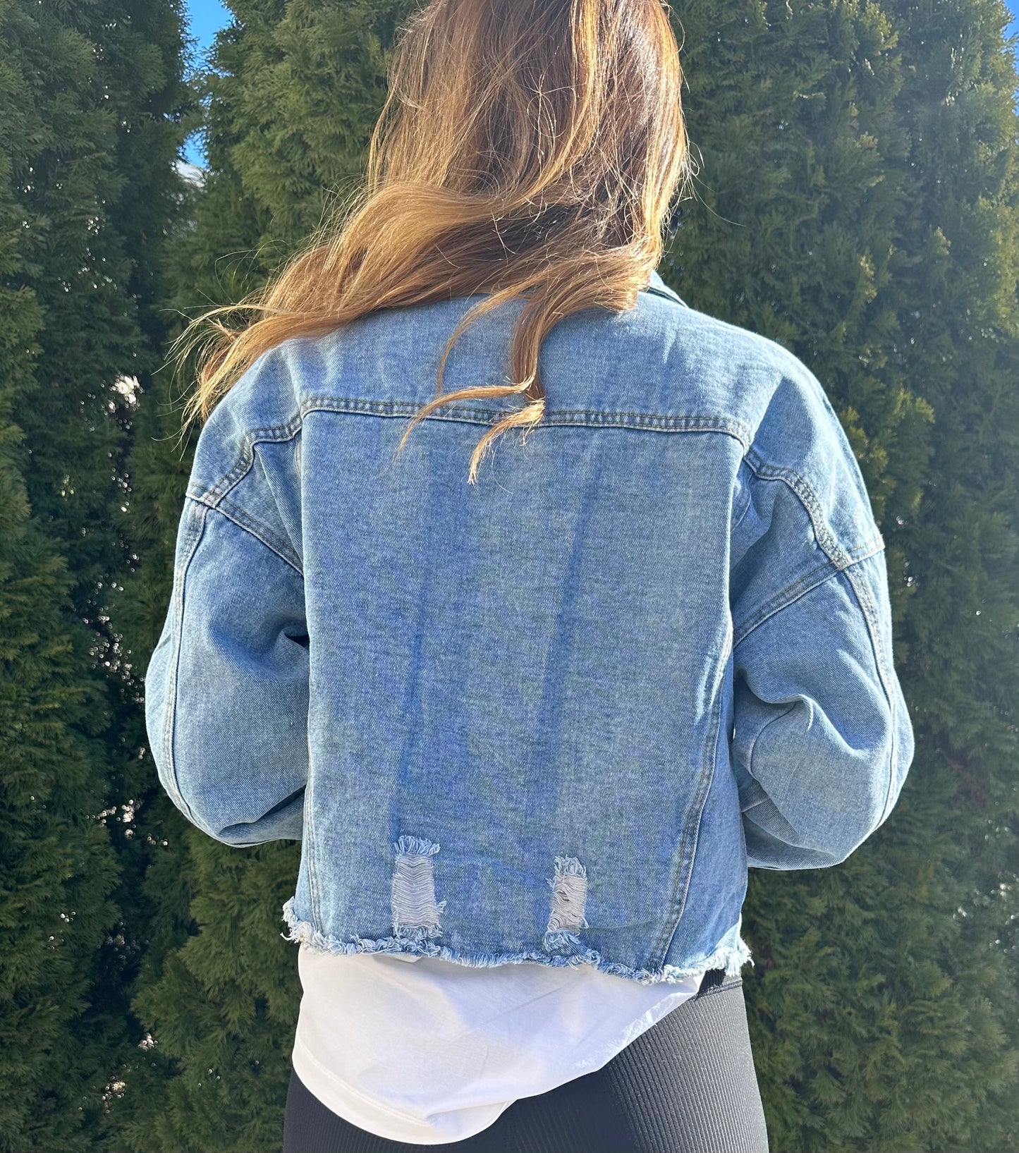 Baseball Denim Jacket