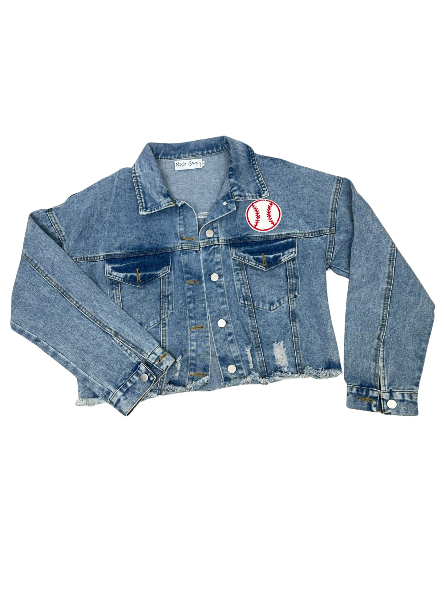 Baseball Denim Jacket