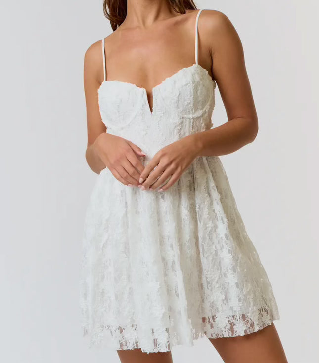 Lace Mini Dress